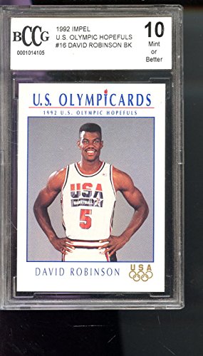 1992 Impel Olympicards David Robinson Dream Team 16 Olympics Graded 
