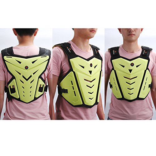 RIDBIKER Motorcycle Armor Vest Motorcycle Riding Chest Armor Back