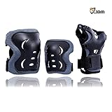 JBM® Popular Sports Protective Gear for Child/kid Safety Pads Safeguard Knee + Elbow + Wrist Pads Set Equipment for Roller Bicycle BMX Bike Skateboard Extreme Sports Bogu Protector