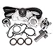 Engine Timing Belt Kit with Water Pump, Fit for 3.4L V6 Toyota 4Runner, T100, Tacoma, Tundra with 5VZFE Engine, Replace TKT-025 TKT-007 TCKWP271