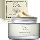 Aya Natural Moisturizer for Face Skin Care - 100% Natural Vegan Pore Cleanser Formula With Shea, Olive, Jojoba, Tea Tree & Almond Oils Blend