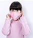 Cute Kids Red Masks Animal Cotton Mask Children's PM2.5 Guaze Mask Dustproof Face Mask with N95 Filters Respirator for Outdoor 3Pcs (style2)