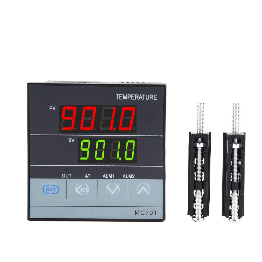 Digital PID Temperature Controller PID Controller SSR Output MC701 K Type PT100 Sensor Input Relay, thermostat