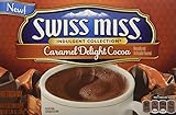 Swiss Miss, Hot Cocoa Mix, Indulgent Collection, Caramel Delight, 8 Count, 5.84oz Box