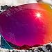 Revant Replacement Lenses Compatible With Oakley Juliet, Polarized, Midnight Sun MirrorShield