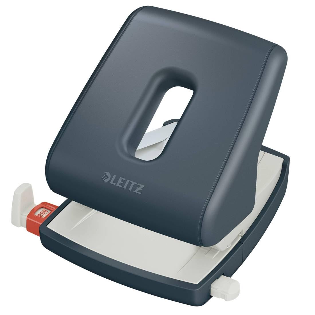 Leitz Hole Punch, 30 Sheet Capacity, Cosy Range, Velvet Grey, 50040089