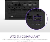 NZXT C850 Gold ATX 3.1 850W Fully Modular Power Supply 135mm Fan view 3