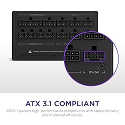 NZXT C850 Gold ATX 3.1 - Fully Modular Low-Noise PC