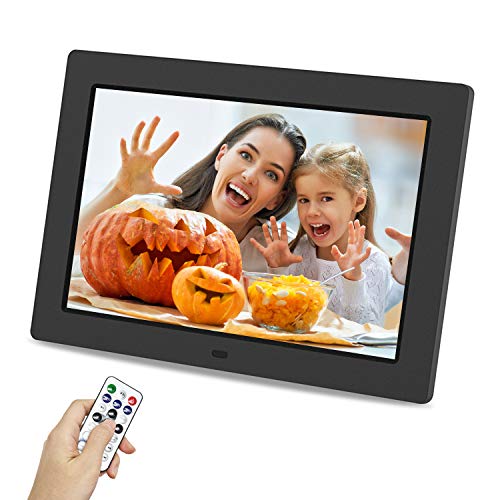 Digital Picture Frames 10 inch, VUCATIMES F10 Wall Mount Digital Photo Frame, 1280x800 IPS