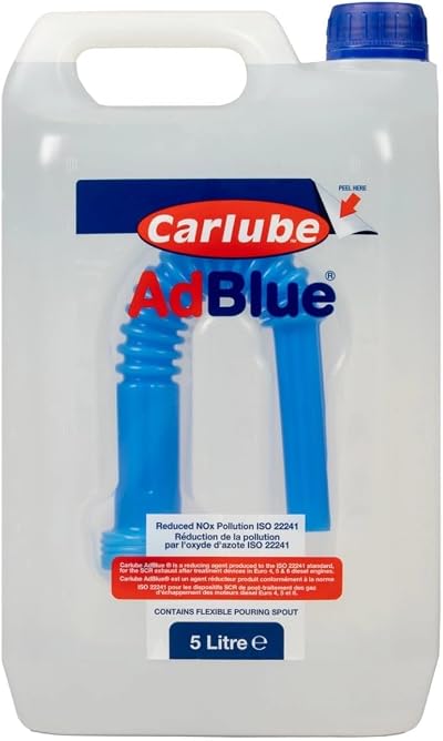 Carlube AdBlue 5L with Spout Reduces NOx Emissions ISO