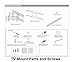 Heavy Duty Articulating Arm Long Extension TV Wall Mount Bracket with 24
