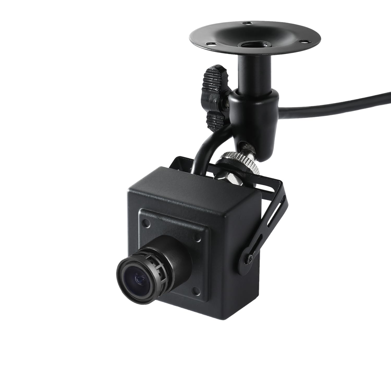 REVODATA 5MP POE Mini IP Camera with 360 Degree Adjustable Mount, UltraHD Indoor Small Security Camera 3.6mm Lens(75° FOV), Motion Detection, H.265/H.264, Smart Phone/PC App (I706ZJ-P)