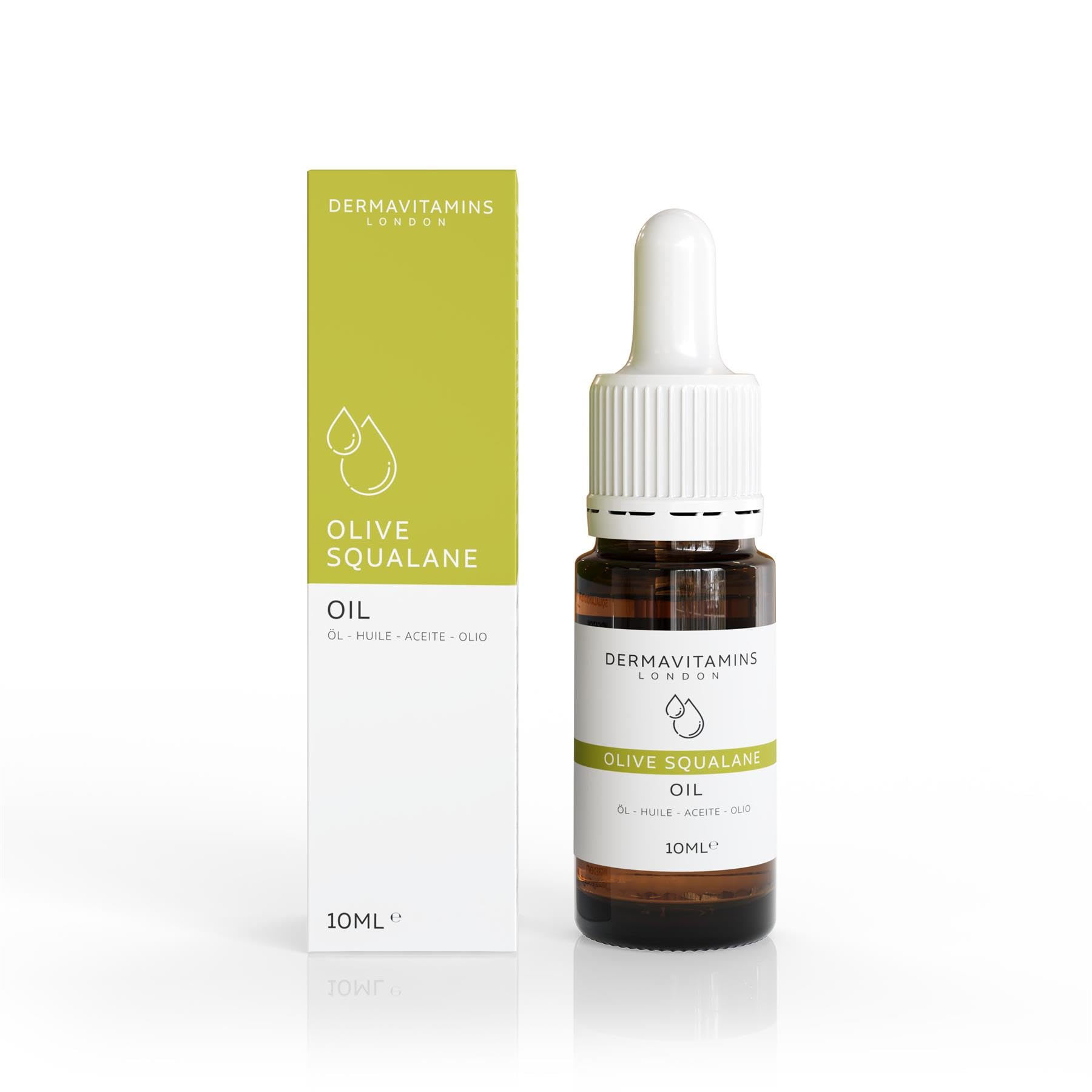 Dermavitamins 100% Pure Olive Squalane Oil - 10ml — image 1