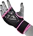 RDX Ladies Boxing Hand Wraps Inner Gloves for Punching – Women Neoprene Padded Fist Protection Bandages Under Mitts with Quick Long Wrist Support - Great for MMA, Muay Thai & Kickboxing Training