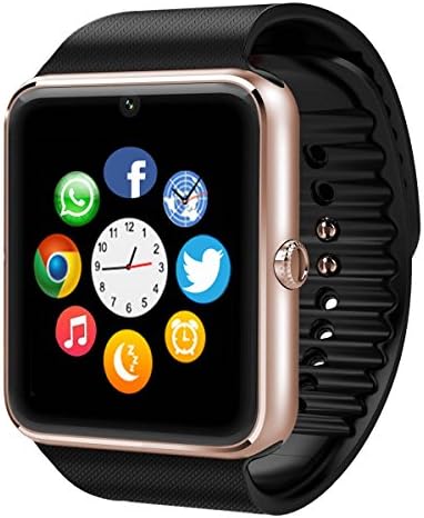 11TT Smart Watch Bluetooth Smartwatch YG8 Plus Touch Screen Watch Phone for Android Samsung HTC Sony LG HUAWEI ZTE OPPO XIAOMI and iPhone Smartphones (Gold)