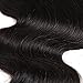 West Kiss Hair Body Wave Lace Closure No Bleached Knots Brazilian 4x4 Virgin Human Hair