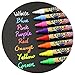 Liquid Chalk Markers, HIPPIH 15 Colors Wet Erase Window Markers, Non-Toxic Neon Glass Chalkboard Markers