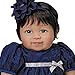 Paradise Galleries Reborn Asian Toddler Baby Alexandria - 20 inch Girl in GentleTouch Vinyl & Weighted Body, 5-Piece Doll Gift Set
