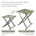 E-jades Folding Stool Camp Stools, Extra Wide 17.9 in Height, 650 lb Capacity, Heavy Duty Camping Chair, Outdoor Portable Stools for Camp,Beach,Sports,Fishing,Hunting,Sitting, Tall Large Seatthumb 1