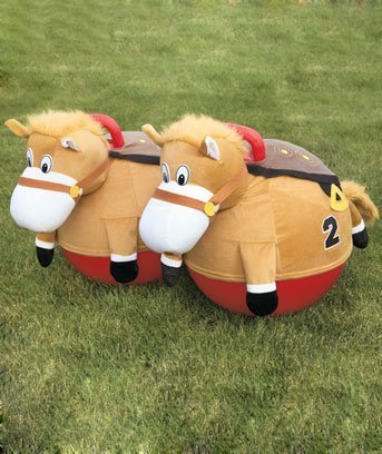 Giddy Up Racing Horse Hoppers - Pair