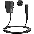 5V 1A Adapter for Andis Shaver Charger Power Cord, Replacement Andis Charger Compatible 17150 17165 TS-1 TS-2 Foil Shaver