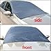 SUV Car Windshield Snow Cover Magnetic with Storage Pouch-Ultra Durable Weatherproof RAINPROOF Design- Sun/Snow Cover Shield Dust Protector Cover for SUV Car Truck RVS