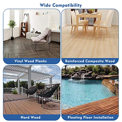 Flooring Spacers Laminate Wood Flooring Tools Compatible W Vinyl Plank Hardwood Floating Floor Installation Etc Hardwood Flooring W 1 4 Gap Special Triangle Stay In Place 24pack Pricepulse