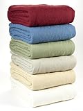 NASA Temperature Regulating Wool Blanket Twin, White