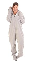 Forever Lazy Footed Adult Onesie - Asleep on The