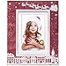 Neil Enterprises, Inc. Red Wood Christmas Picture Frame