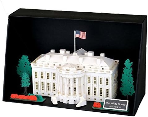 Paper Nano White House Building Kit by Paper Nano