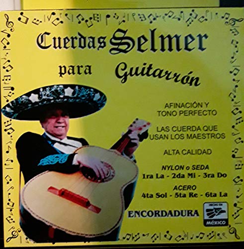 Cuerdas para Guitarron Selmer (Brass Yellow)