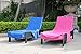Freemen Perfect Chaise Lounge Towel Cover with Storage Pockets