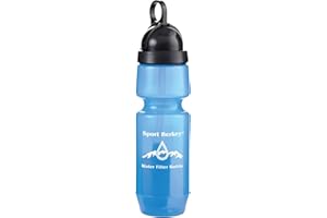 Sport Berkey Water Filter Bottle Ideal for Off-Grid, Emergencies, Hiking, Camping, Traveling and Everyday Use at Home, Work or School