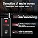 Homder RF Detector Hidden Camera Detector Use for for Anti-spy Camera, Anti Eavesdropping, GPS Tracker Wireless Signal Device, Strong Sensitivity, Accurate Position