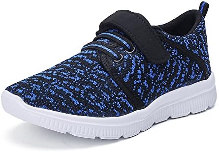 Abertina Kids Lightweight Breathable Running Sneakers Easy Walk Sport Casual Shoes for Boys Girls