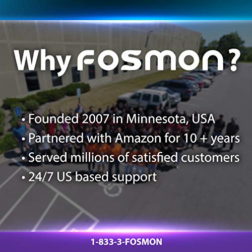 Fosmon, Wider Angle Upgrade, Dual Laser Garage Parking Assist Guide
