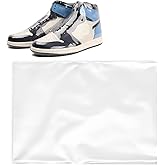 Shoe Shrink Wrap Bags,100 Pcs 11x18 Inches Sneaker PVC Heat Shrink Plastic Wrap Large Shoes Protector for Men Women Effectively Avoid Sole Yellowing