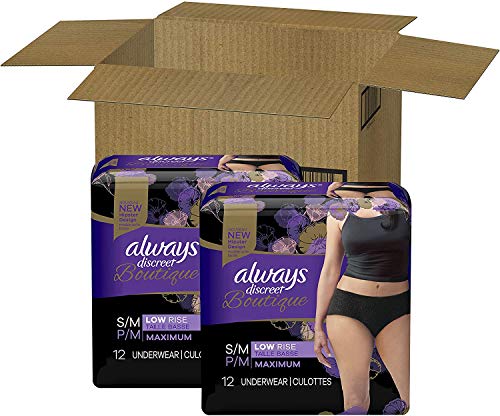 1 Always+Discreet+Incontinence+Postpartum+Absorbency