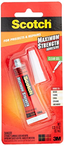 Scotch Maximum Strength Adhesive 6048, 0.33-Ounce