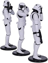 Nemesis Now Original Stormtrooper Three Wise Sci-Fi Figurines White 14cm view 4