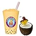 PINA COLADA Boba / Bubble Tea Drink Mix Powder By Buddha Bubbles Boba 1 Pound (16 Ounces) | (453 Grams)