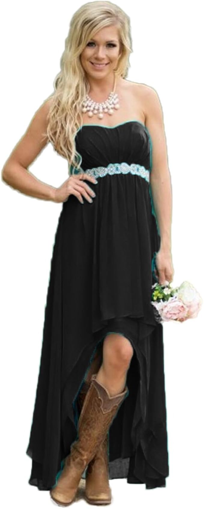 turquoise bridesmaid dresses amazon