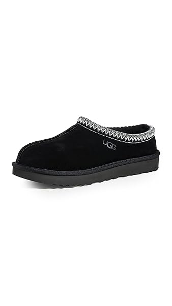 UGG WOMEN’S TASMAN II SLIPPER, BLACK, 7