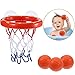 Bath Toy Fun Basketball Hoop & Balls Set for Boys and Girls- Kid & Toddler Bathtub Shooting Game with Strong Suctions for Kid Boy Girl Child Cups Baby Bath Toys Gift Set