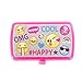 Hot Focus Treasure School Box with Lock – Emoji Girls Pencil Case Box Includes Pencils, Notepad and Stickers