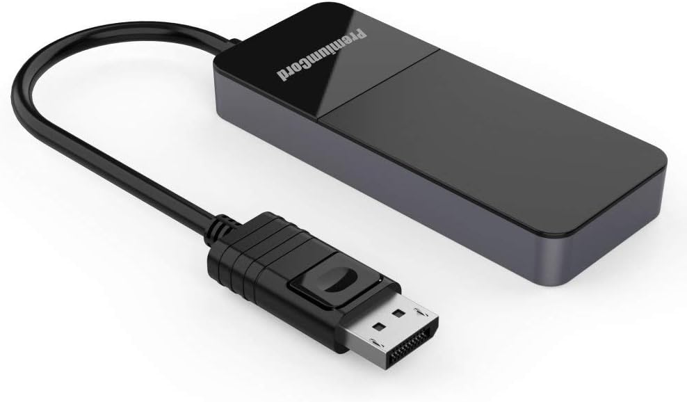 PremiumCord MST DisplayPort 1.4 to 3x HDMI 2.0 Adapter for Monitors up to 8K @30Hz (3x 4K), Extended+Mirror+Duplicate Modes, Black - Image 3