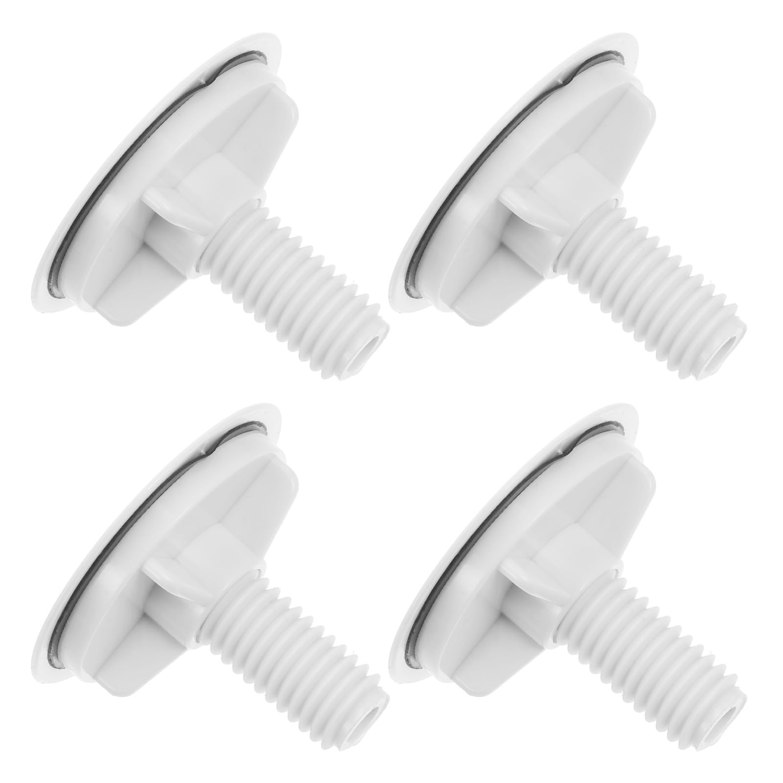 TOPBATHY 4pcs Kitchen Sink Tap Hole Covers Blanking Plug for Sink Hole Cover Sink Sealing Caps Washing Basin Hole Plug Easy to Install Tap Hole Stopper Plate