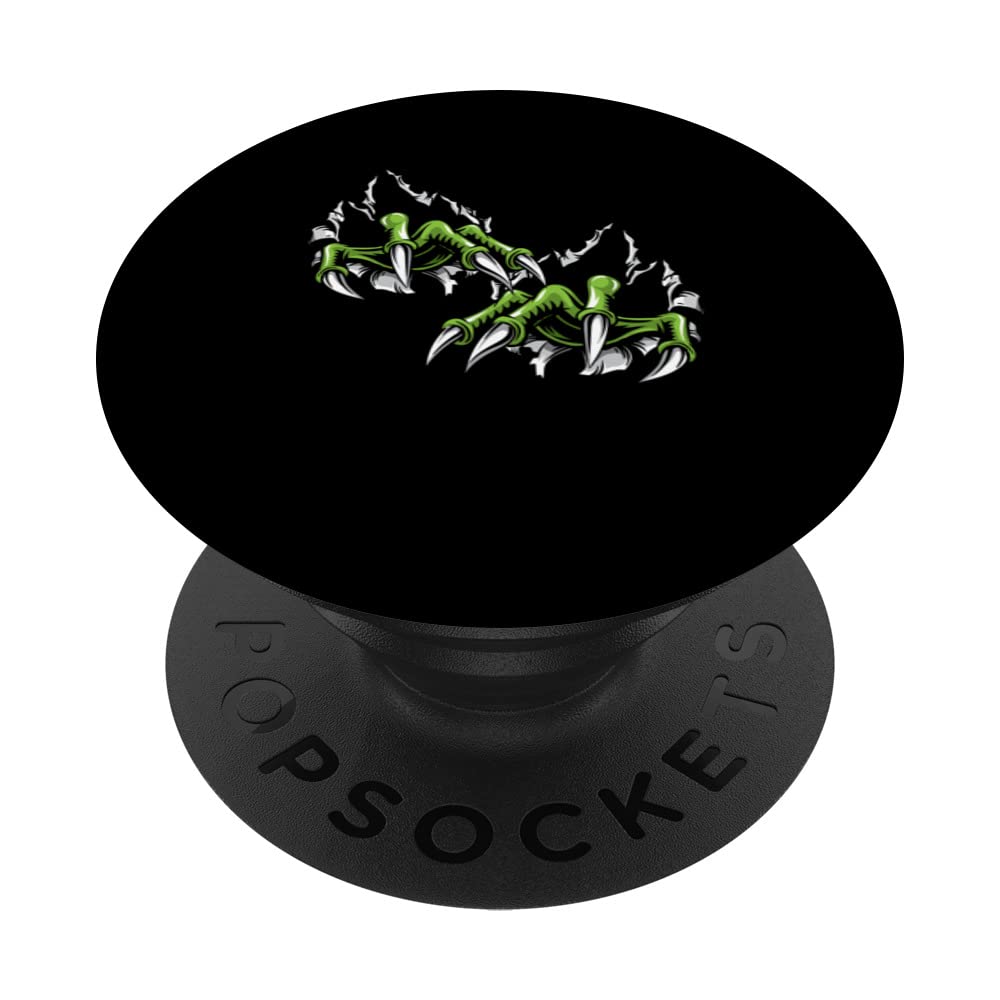 Dinosaur Claw Lazy Halloween Costume Cool T-Rex Monster PopSockets Swappable PopGrip