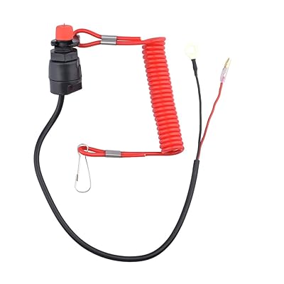 Interruttore Di Spegnimento Motore Con Cordino - Kill Switch Per ATV Moto Quad Pit Bike